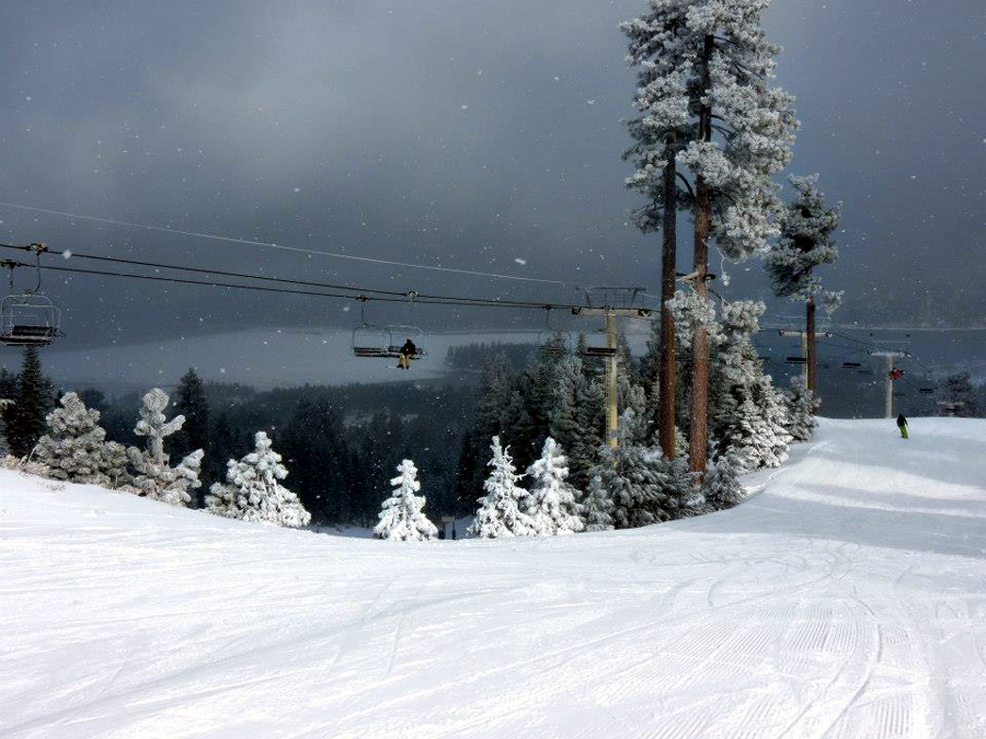 Snow Summit Morning Sun