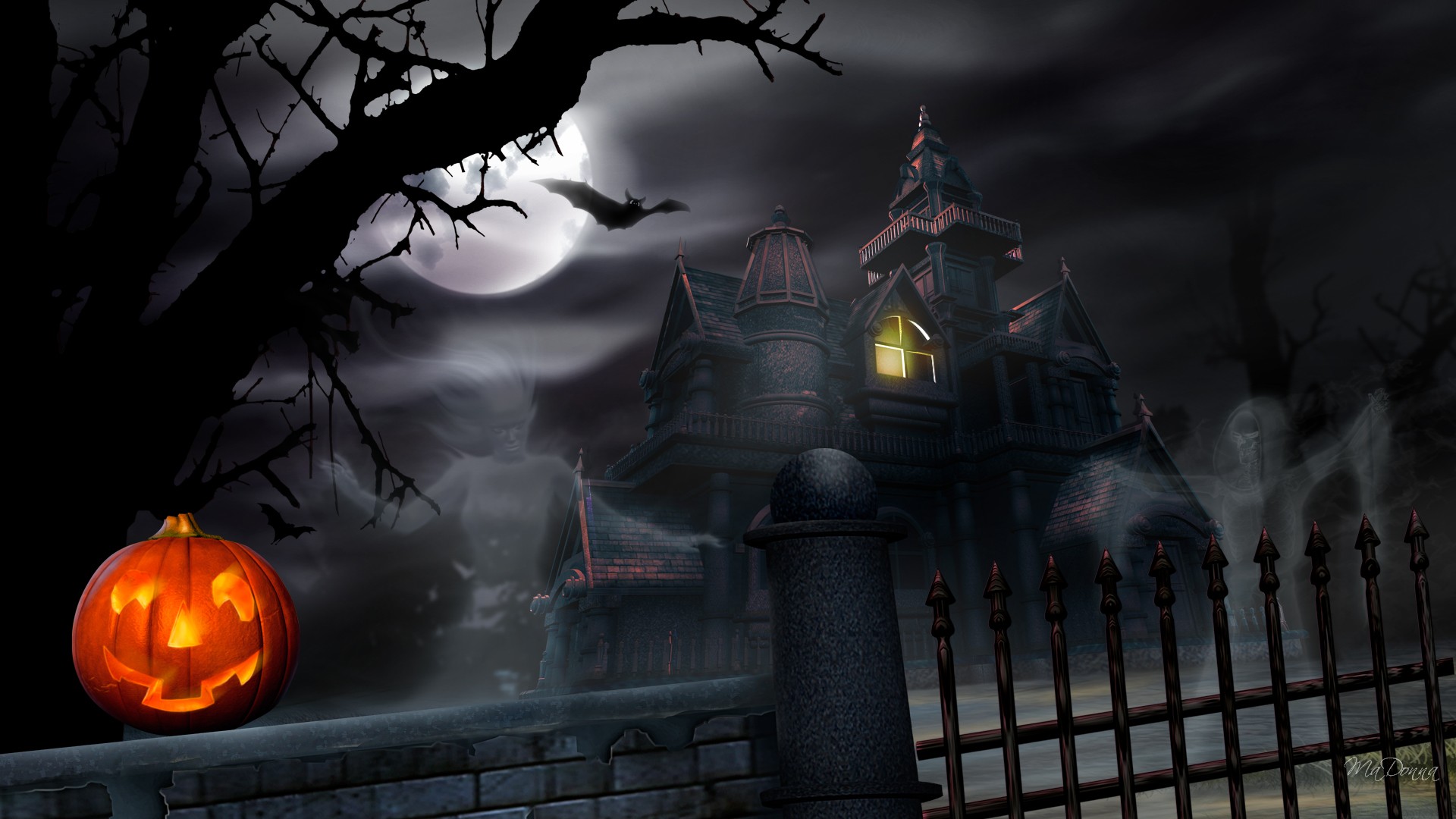 haunted-halloween-house